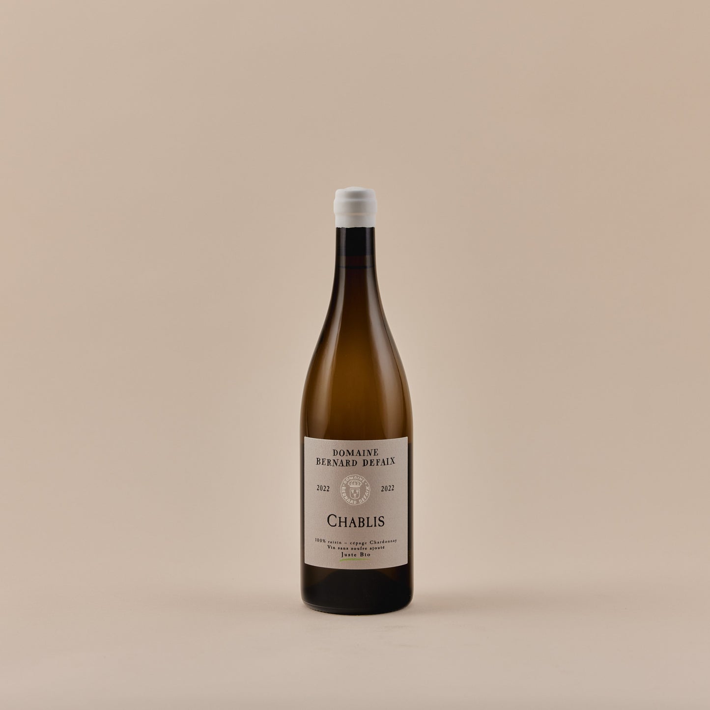 Chablis sans soufre, 2022 Domaine Defaix Bottle photo