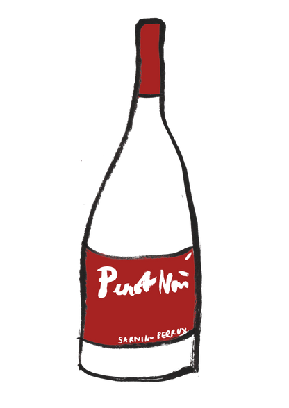 Pinot Noir Mise Primeur, 2022 Sarnin Berrux Bottle illustration